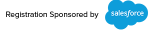 Registration sponsored by Salesforce